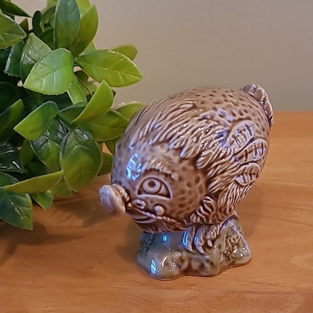 BESWICK Vintage Miniature Beneagles 'The Haggis' Scotch Whiskey Bottle